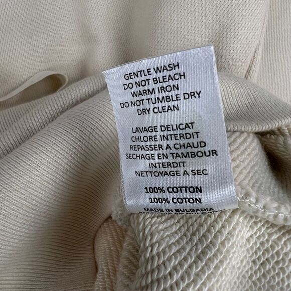 New Joseph Women Sweater 100% Cotton Pullover Loop Back Eyelet Sweatshirt US XL - Picture 10 of 13